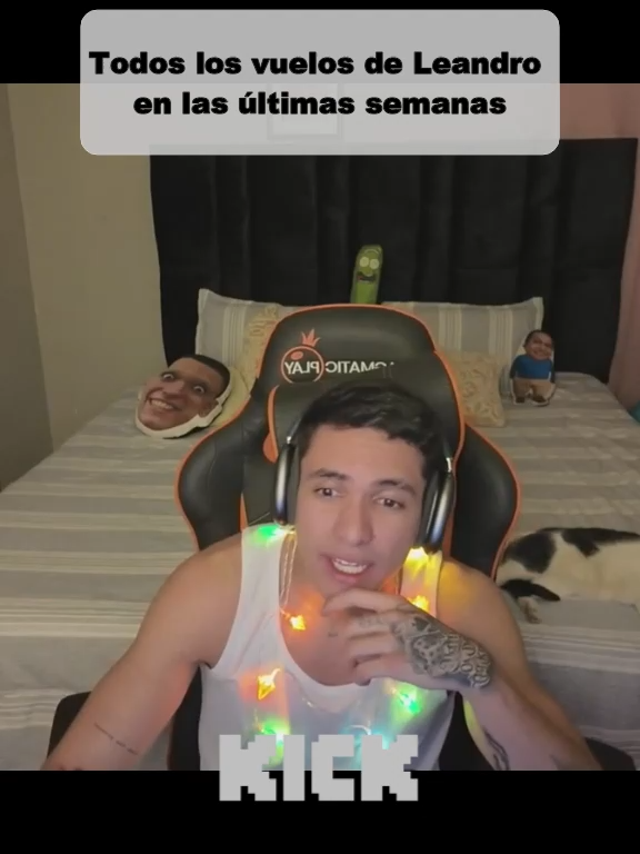 Todos los vuelos de Leandro en las últimas semanas #leandro #lasapaaaaa #fyp