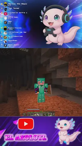 los invitamos a ver los directos del Axolotl #tiktoklive #livehighlights