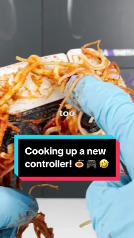 Cooking up a new controller! 🍝🎮 #customcontroller #gaming #fyp #foryou #gamingmemes 