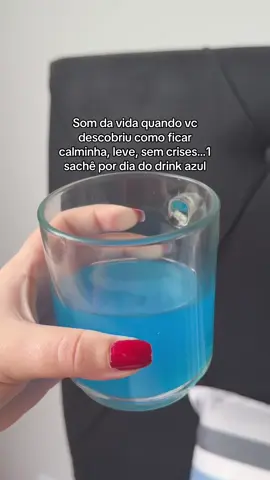 1 sachê por dia do drink azul 🍃🤌🏻🩵 #foryou 