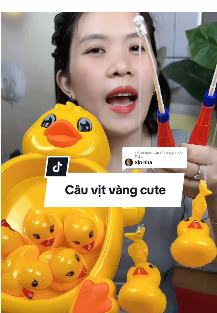 Trả lời @Ngọc Chân Thật  bé vịt nào cũng cute lắm ạ #dochoivitvang #dochoiconvit #dochoitreem #cauvit #vitvang  @Chang 47  @Chang 47  @Chang 47 