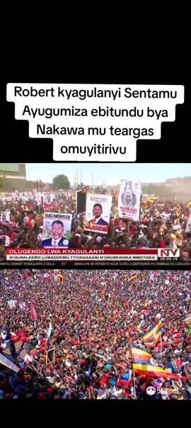 Obubaka bwa Robert Kyagulanyi eri abantu be Nakawa nga awanje akalulu k'obukulembeze bw'eggwanga abatambuliza ku kusabira abantu abali mu makomera akalulu abaakwatibwa ku nsonga z'ebyobufuzi.Kuno bano kweli Waiswa Mufumbiro avuganya ku ky'omubaka wa Nakawa East ne Doreen Kaija avuganya ku  kya kansala omukyala owa Nakawa East. Kyoka Kyagulanyi asinzidde eno n'ategeeza nti  ab'ebyokwerinda ne bwe bwebanaakozesa obukambwe obwenkana wa tebagenda kukaka bannayuganda kuwagira mukama waabwe.    #NTVNews ​ #Akawungeezi ​
