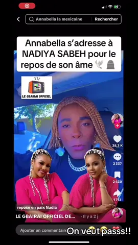On veut pas !! #pourtoiii #nadiyasabeh #anabellamexicaine 