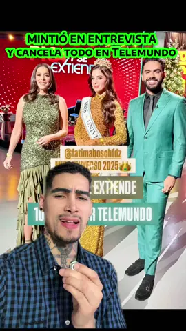 🚨ESCANDALO Fatima Bosch abandona entrevista de Pica y se extiende con Carlos Adyan, además, mintió sobre su caso con Nawat .  #fyp #missuniverse #missuniverse2025 #missgrandinternational #misscosmo 