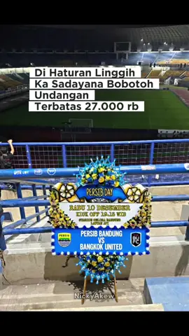 Di haturan linggih hajatan ka 2  Persib #persib #persibday #bobotoh #northernwall20 #hajatan 