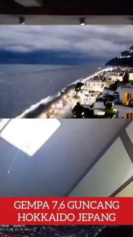 gempa berpotensi sunami di Hokkaido Jepang 
