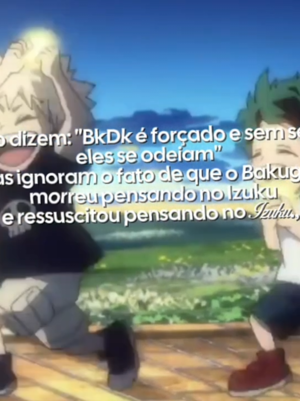 #BNHA |• E sem contar que um dá a vida pelo outro sem nem pensar antes  #xzybca #fyp  #bakudeku #katsukibakugou 
