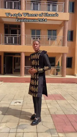 We style winner of @Ghana’s Gentleman   @KING YEVU👑 we done with your reign. #fyp #goviral #ritcharlmenswear #tiktokviral @Kofi Sarpong @Anngels Creations @KofSarp° Collections @GhanaMenswearweek 