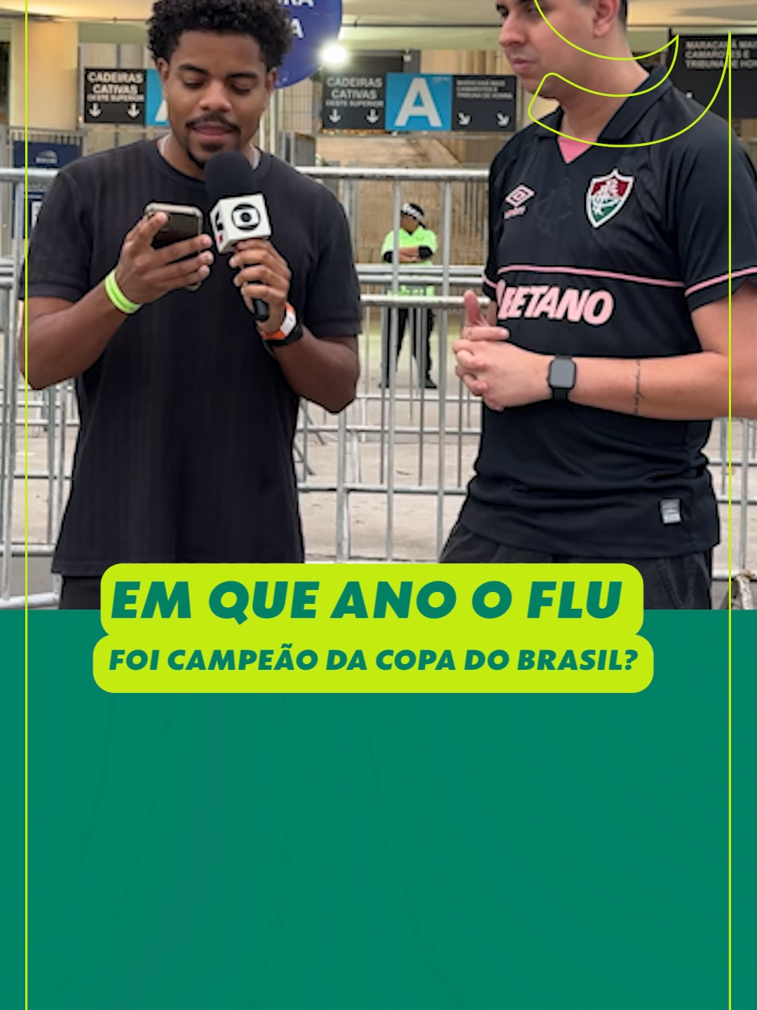 Esquenta para a Copa do Brasil! O @pvcatharino refrescou a memória dos Tricolores antes da semifinal contra o Vasco, nesta quinta-feira! #copadobrasil #fluminense #futebol #ge