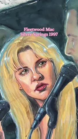 one of the most iconic musical performances in pop culture history… Stevie Nicks’ Silver Springs hex. 