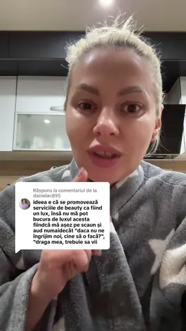 Ca răspuns pentru @danielac895 poate clienta va uita ce nuanță ai făcut-o acum un an ,dar nu va uita niciodată cum ai făcut-o să se simtă . Nu te presez cu produse,tratamente,nu-ți povestesc viața mea ,nu te întrerup când vorbești . Este momentul tău ,trebuie să te simți specială ♥️