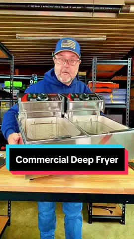 VEVOR Commercial Electric Deep Fryer #deepfryer #commercialdeepfryer #tiktokshopholidayhaul #tiktokshopcreatorpicks @VEVOR Store 