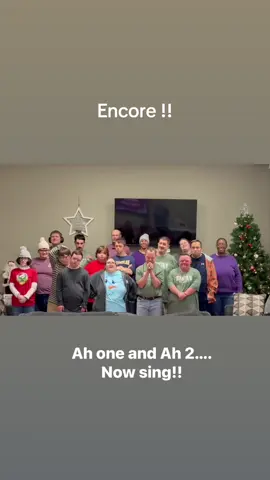 Encore!! #specialneeds #singers #merrychristmas #friends #encore