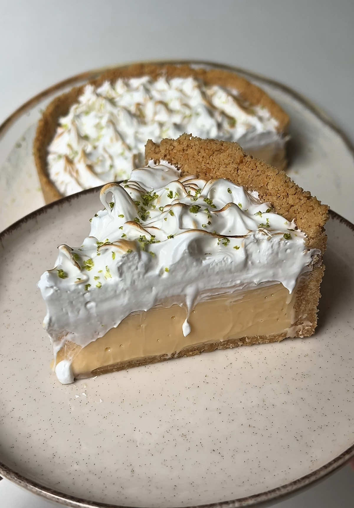 TORTA DE LIMÃO PERFEITA 🍋‍🟩 Base: 250g de bolacha maizena 120g de manteiga Recheio: 2 latas de leite condensado (790g) 5 gemas de ovo 250g de suco do limão  Cobertura: 3 claras de ovo 200g de açúcar  #receitas #receitasfaceis #receitasimples 