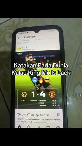 King Mu Telah Kembali🥶 #manchesterunited #wolves #fyp #football #foryoupage 