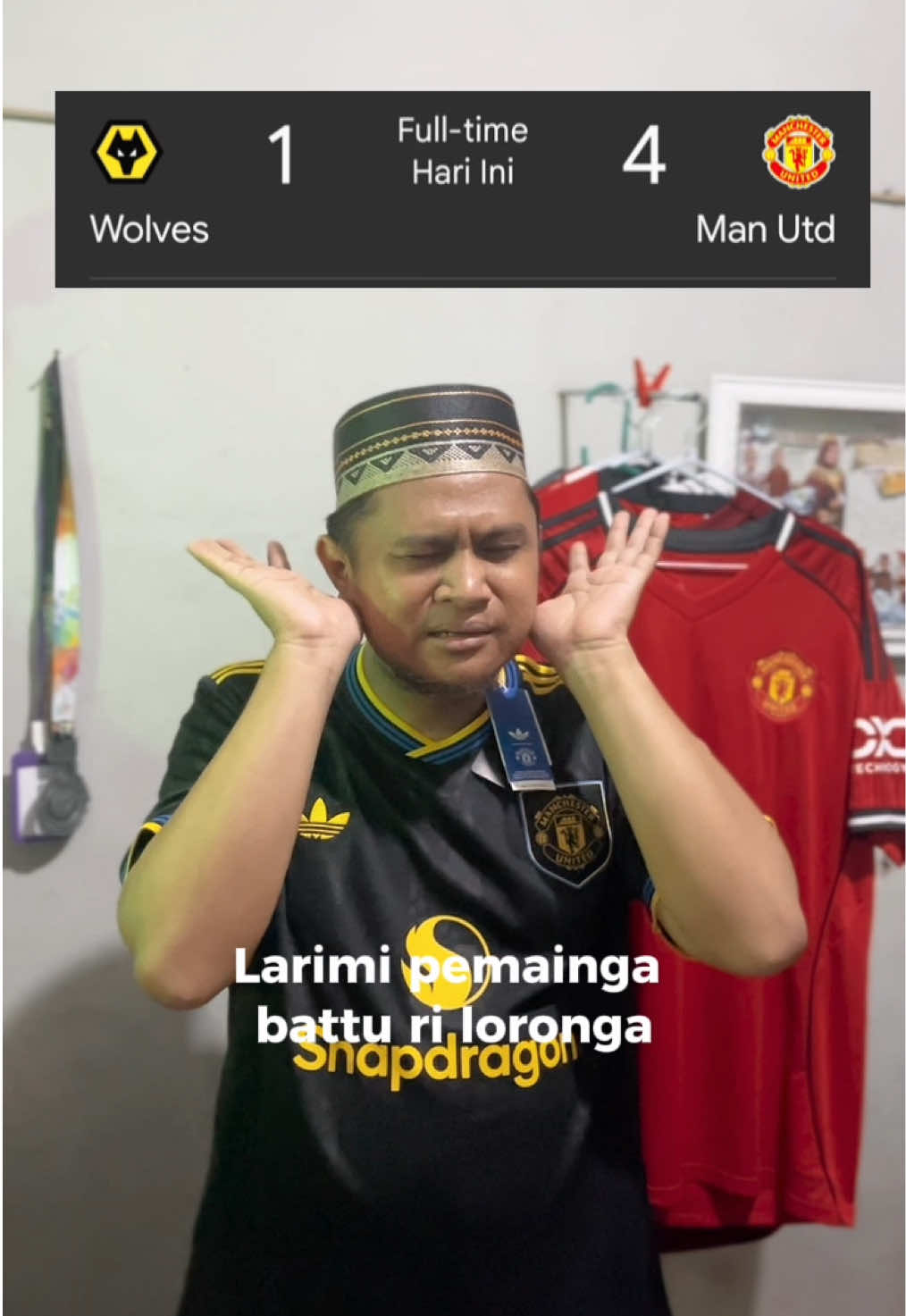 BELAJARLAH PADA KING MU CARA MENANG  . . #kingmu #ggmu #manchesterunited#fyppppppppppppppppppppppp #fypage   