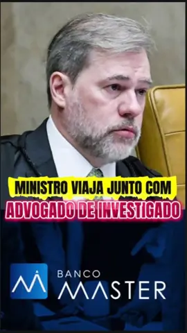 Ministro Dias Toffoli viaja junto com advogado no caso Banco Master, em avião particular para assistir a final da libertadores.  #politica #noticias #direita #stf #direitaconservadora .