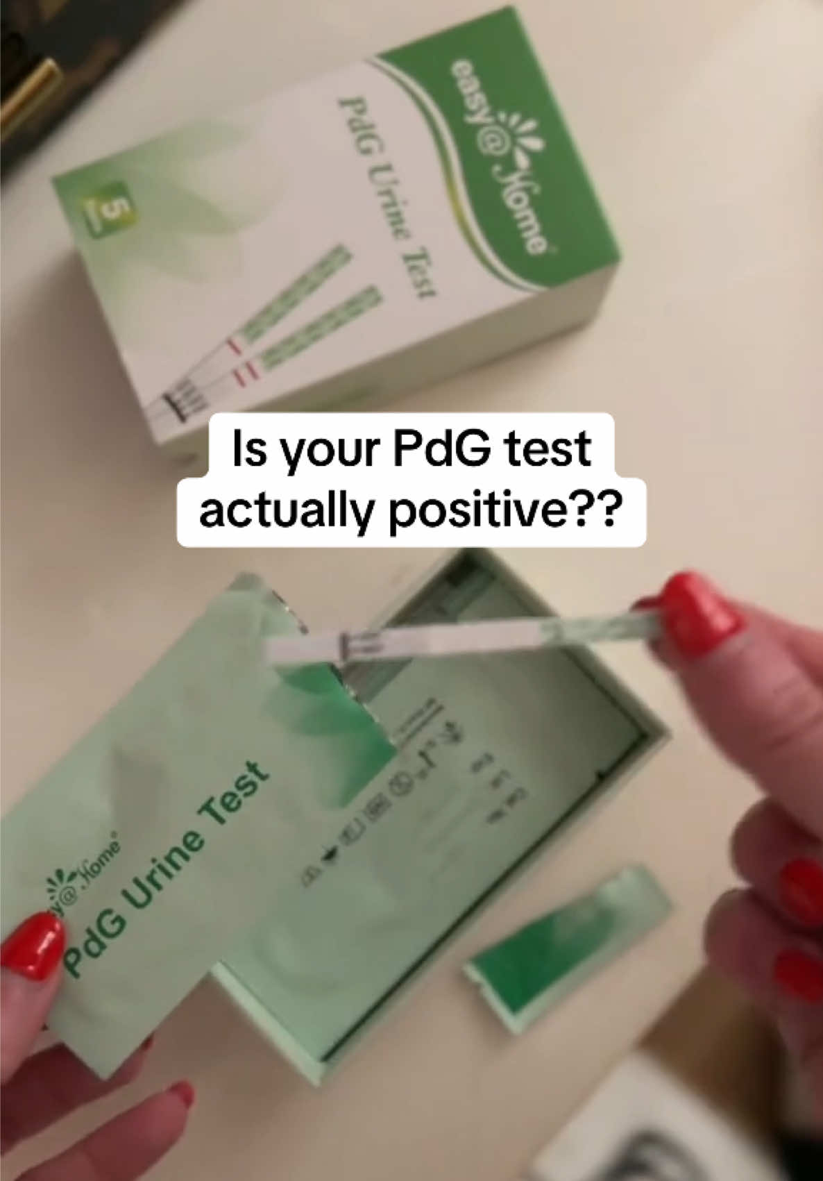 Stop guessing your test results! Comment ‘💚’ for a link to our PdG test kit and get started in the Premom app today.  #PremomApp #fertilitytips #progesterone #ttcjourney #TryingToConceive 