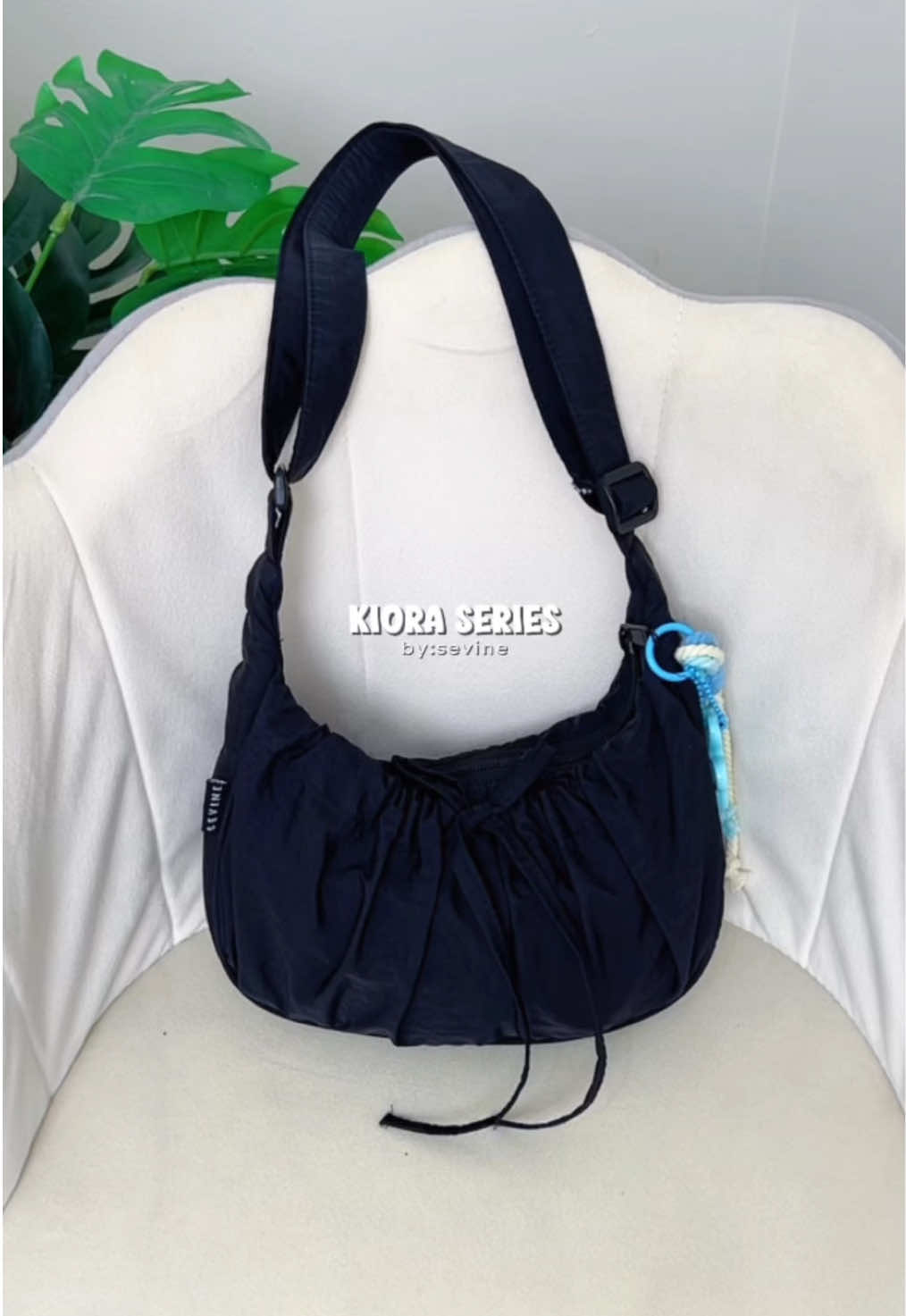 my favorite black bag👀⋆𐙚 ̊. #nad #kioraslingbag #black #taswanita 