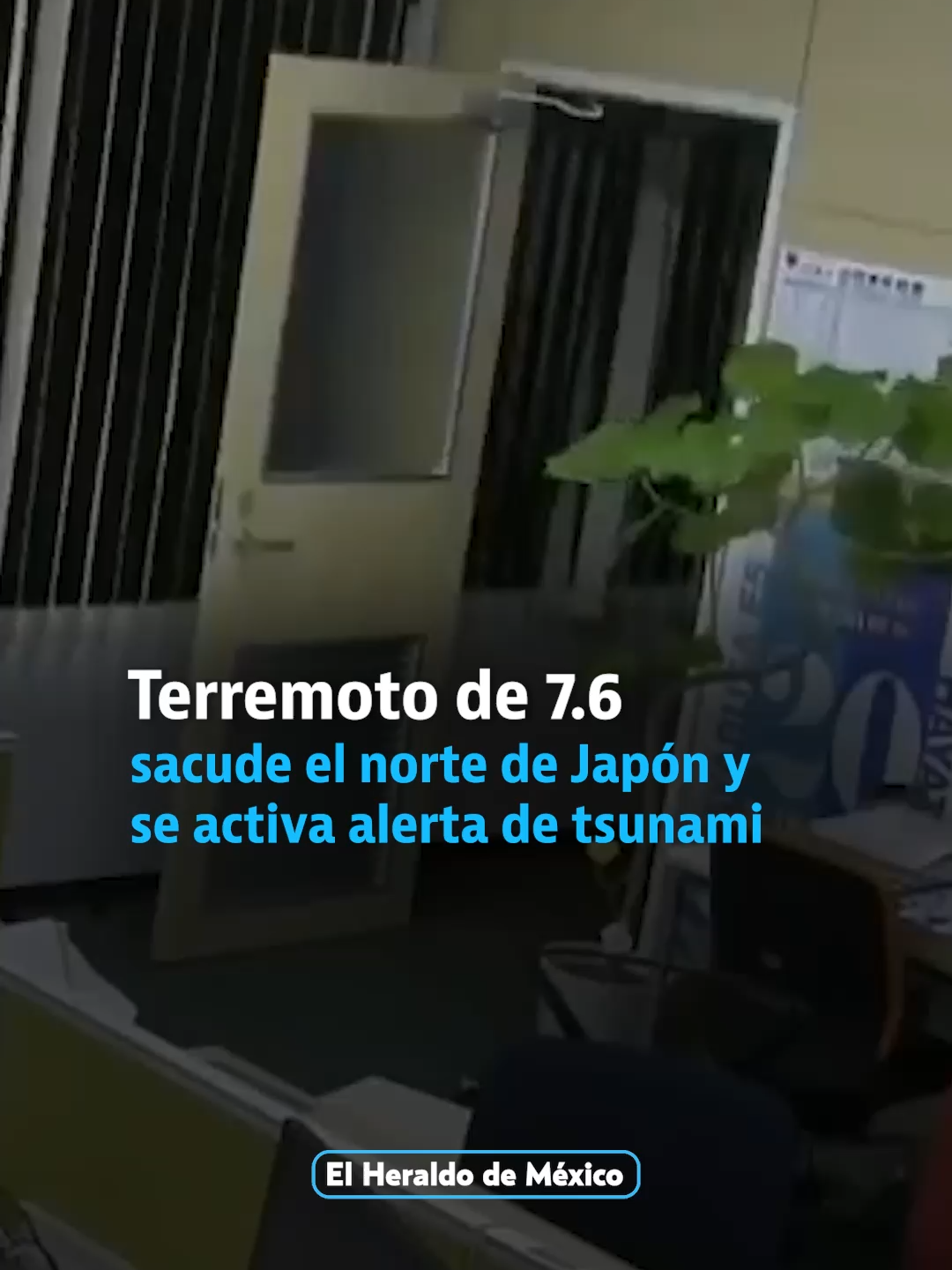 Un sismo de magnitud 7.6 estremeció este lunes 8 de diciembre el norte de Japón, con epicentro frente a la costa de la prefectura de Aomori. 😨👇🏻 #terremoto #Japón #terror #desastresnaturales
