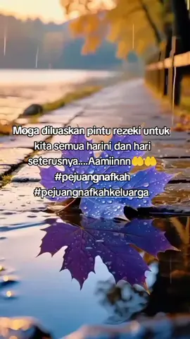 Moga rezeki kita semua melimpah ruah Harini dan hari seterusnya....Aamiinnnnn