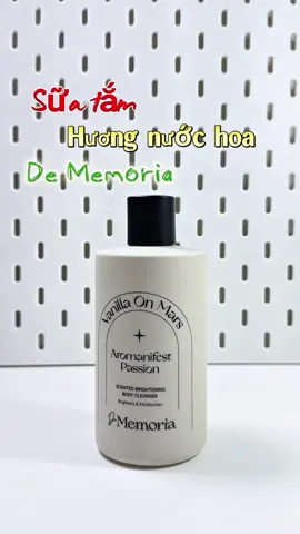 Sữa tắm hỗ trợ sáng da hương nước hoa #suatam #suatamhuongnuochoa #goclamdep #fyp #xuhuong 