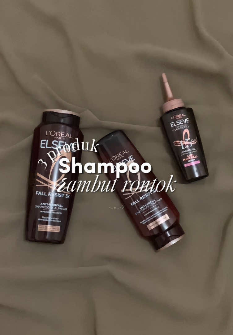 semenjak pake shampo ini rambut jadi ga rontok lagi🥹🫰🏻@L'Oreal Paris Haircare  #ElseveMultiHairCareID  #ElseveGlycolicGlossID  #ElseveFallResist3XID 