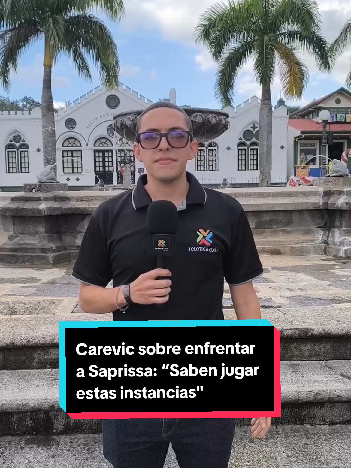 El técnico de Cartaginés, Andrés Carevic, analizó la semifinal ante Saprissa que comienza este jueves 8 p. m. en el Fello Meza. La Unafut realizó un día de medios en el Parque de Diversiones y Andrés Carevic, estratega brumoso, y Johan Venegas, asistieron en representación del conjunto brumoso. Más información en Teletica.com. 👈   #CostaRica #Deportes #Fútbol 