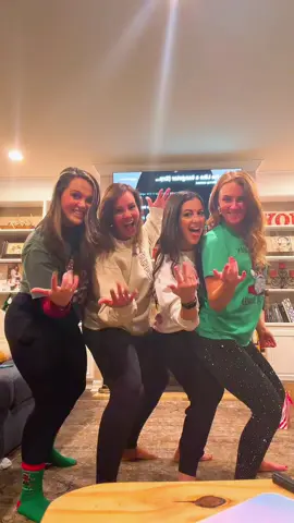 the group chat said festive… we heard FIREBALL 🔥💃🎄 #girlsnight #christmas #fireball 