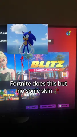We need that skin 💔 #sonicthehedgehog #sonicfrontiers #soniccrossworlds #fyp #fortnite 