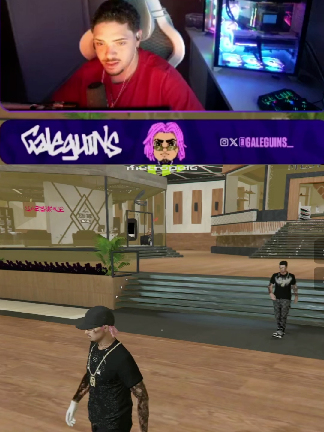 TUDO DE RUIM ACONTECE COM BAIA #cortesdogaleguins #loudgaleguinns #loud_galeguin #teamsolid #galegons #frança #bdl