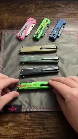 Oknife Aion! Sweet EDC knife, which one would you choose? #pocketknife #knives #oknife #edcgear #giftidea 