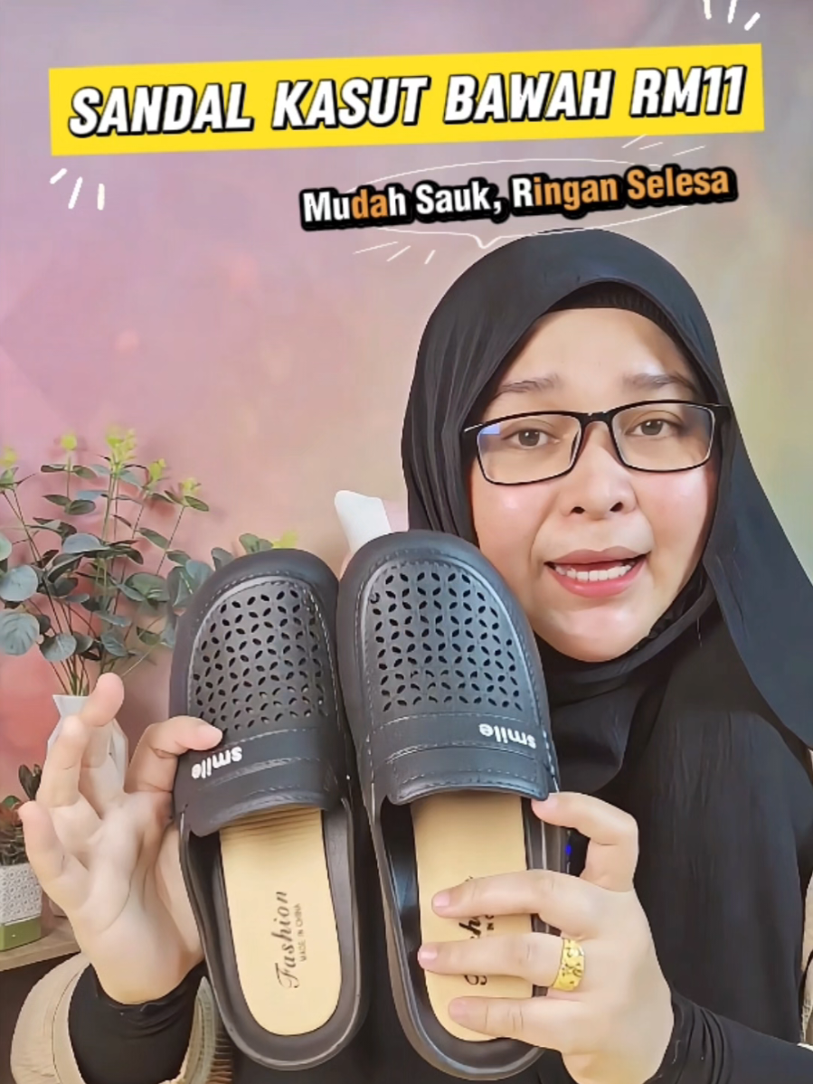 #sandalwanita #sandal #kasut  #sandalgetah #sandalsarung 