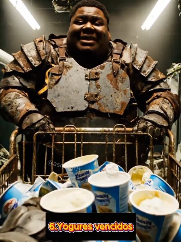 ¿Qué carrito con comida eliges para sobrevivir? #aiart #asmr #oddlysatisfying #ai #oddlysatisfyingvideo 