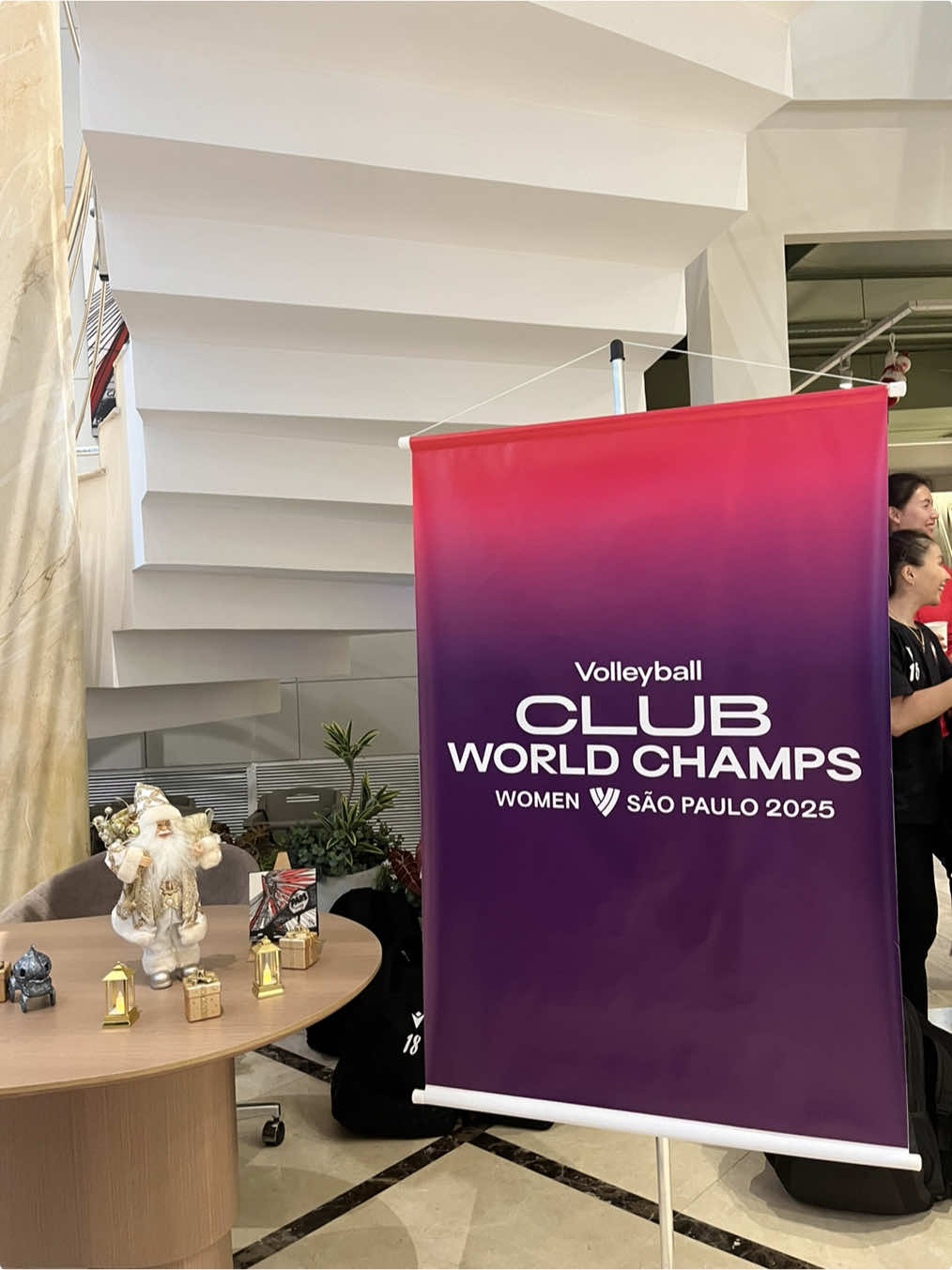 Estoy aquí de verdad. Y solo quiero seguir mejorando💙🙏🏻 #volleyball #athlete #mundialdeclubes #brasil🇧🇷 #alianzalima 