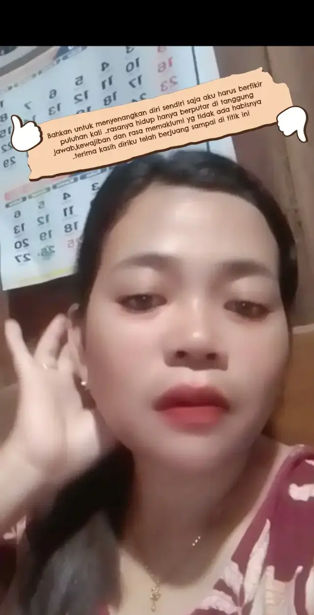 Bahkan untuk menyenangkan diri sendiri saja aku harus berfikir puluhan kali ..rasanya hidup hanya berputar di tanggung jawab,kewajiban dan rasa memaklumi yg tidak ada habisnya ..terima kasih diriku telah berjuang sampai di titik ini #porwodadi❤️❤️grobongan  #fypage 