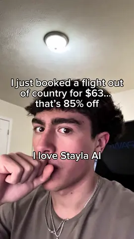 Stayla saves so much on flights #ai #money #saving #flights #fypシ゚viral 