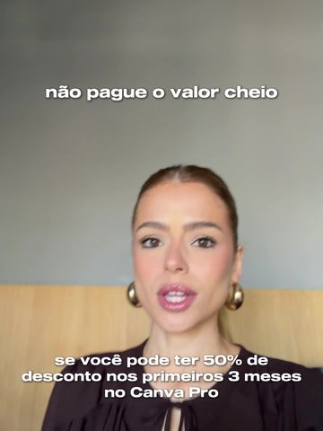 Canva Pro com 50% de desconto por 3 meses. T&C aplicam-se
