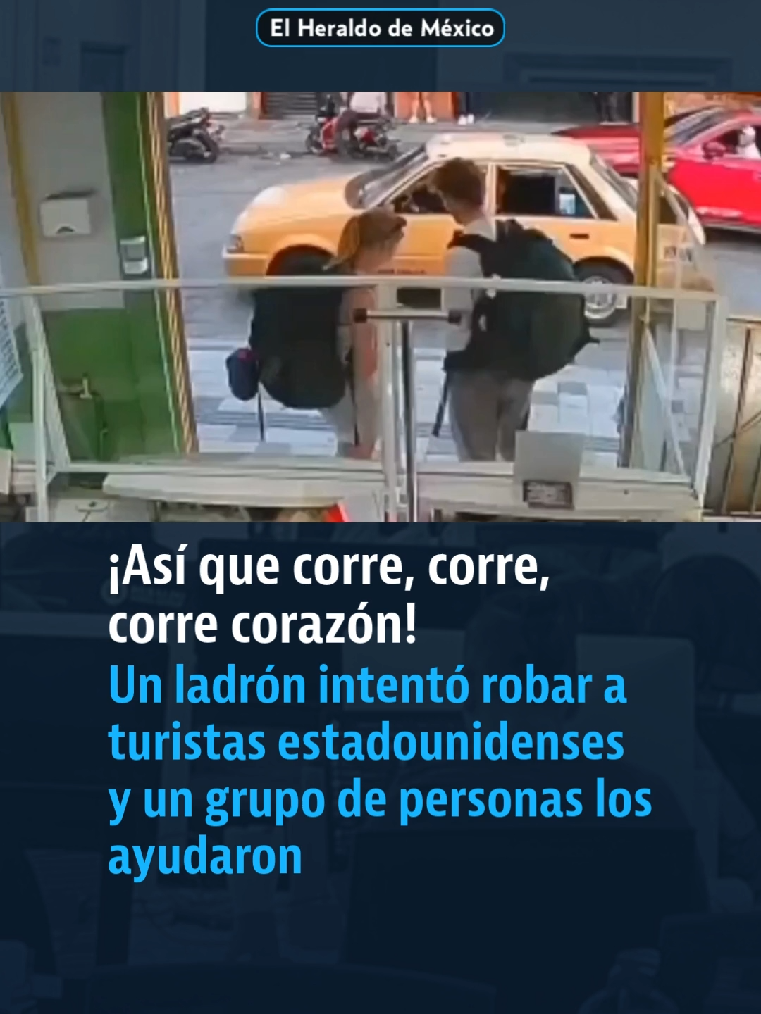 ¡Así que corre, corre, corre corazón! Dos turistas estadounidenses sufren un intento de robo con puñal en una lavandería de Armenia, Quindío; al ladrón lo agarraron a golpes y lo llevaron detenido, pero salió a la brevedad por falta de denuncia