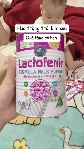 Lactoferrin tăng đề kháng hoàng gia Úc.#lactoferrin #suahoanggiauc #tangdekhangchobe #shopmebim68 #chamcon 