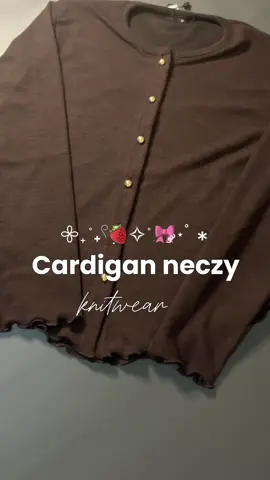 Cardigan cakep🤎🤎🤎#cardiganrajut 
