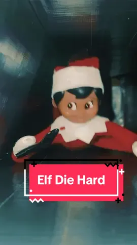When dad recreates Die Hard with Elf on the Shelf #elfontheshelf #diehard #christmascontent 