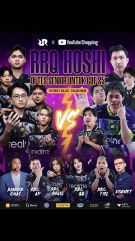 wihh di tes senior nya RRQHOSHI nih #teamrrq🧡 #rrqhoshi  #fouryoupage #fypシ゚ 