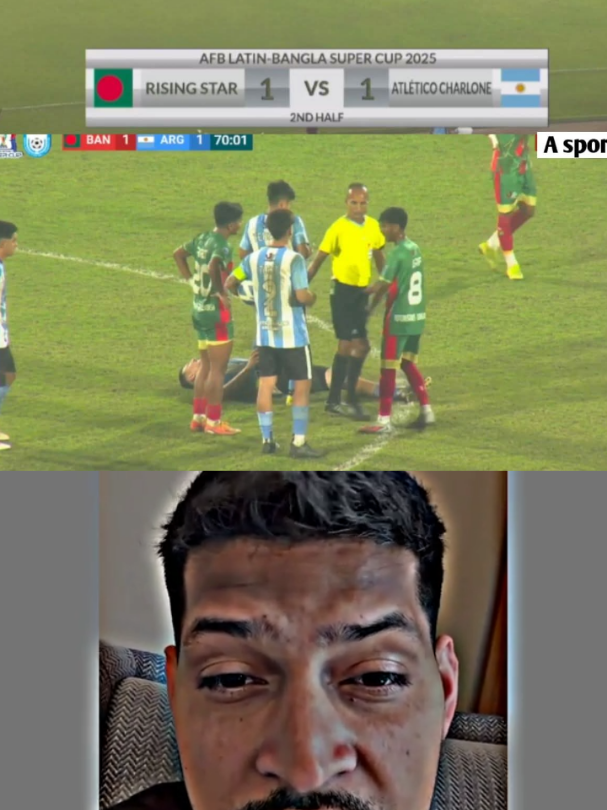 বাংলাদেশের প্লেয়ার রা এটা না করলেও পারতো 🇧🇩💔🇦🇷 #foryou #tiktok #viral #bangladesh #argentina 