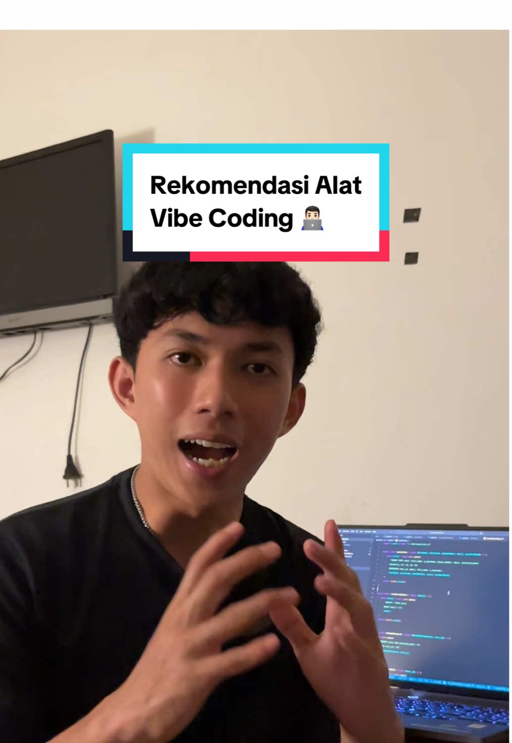 Rekomendasi alat vibe coding yang pernah aku cobain sejauh ini, nomor 3 masih tetap yang terbaik 🤩 #vibecoding #coding #programmer #ai #it 