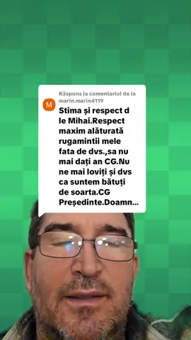 Ca răspuns pentru @marin.marin4119 