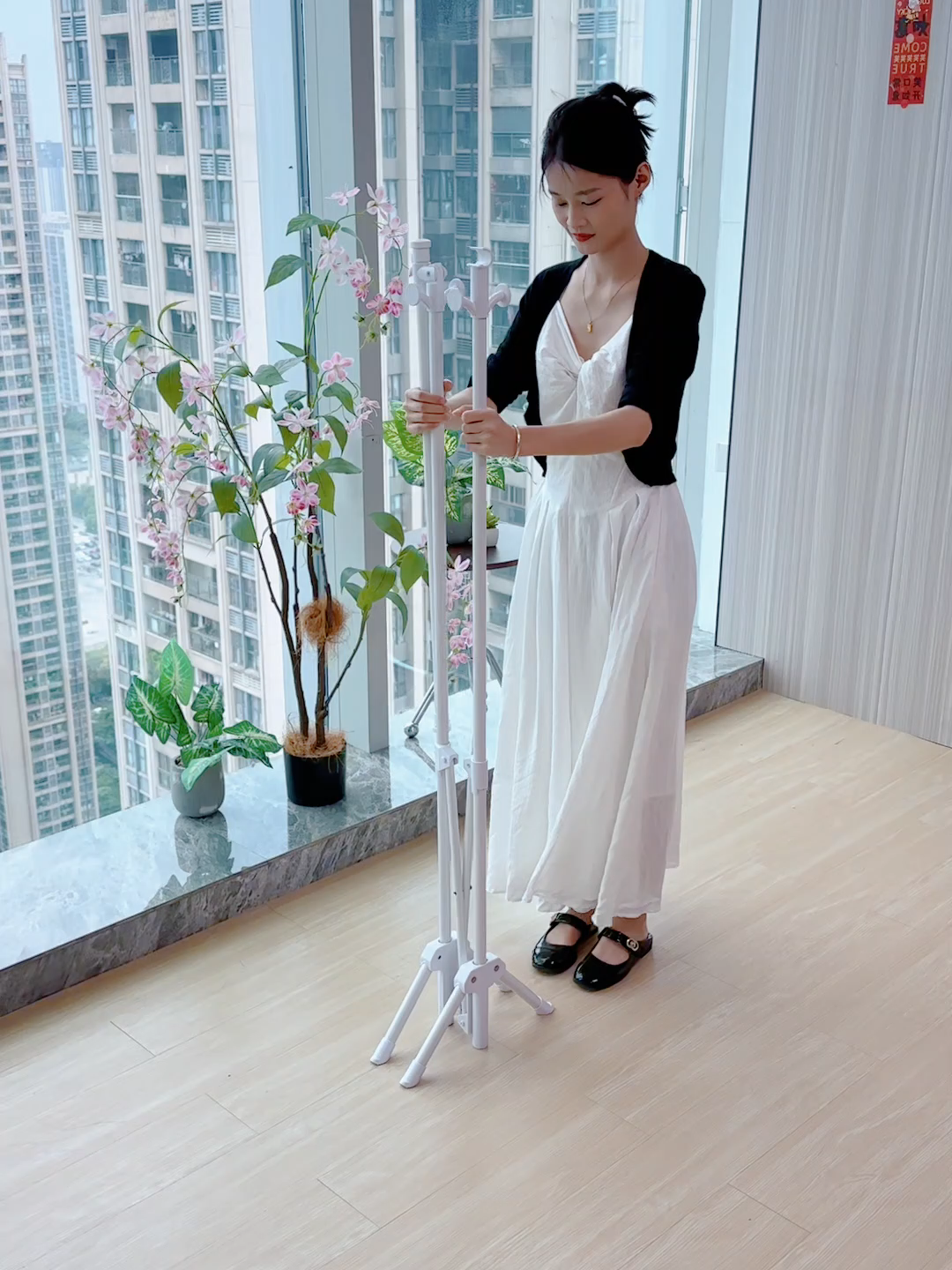 @dieyuan @dieyuanphi Deliverdirectly to from China Malaysia and Phillippines store available now Fashion design carbon steel high quality foldable clothes hanging drying rack #fyp #clothesdryingrack #clothesrack #homestorage #clotheshangers #metalhangers #dieyuanhouseware #wallmountedclothrack #foldabledryingrack #foryou