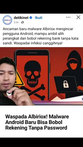 Jangan pernah membuka link di hp kalian #fyp 