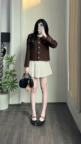 Áo khoác dạ #review #oufit #fyp 