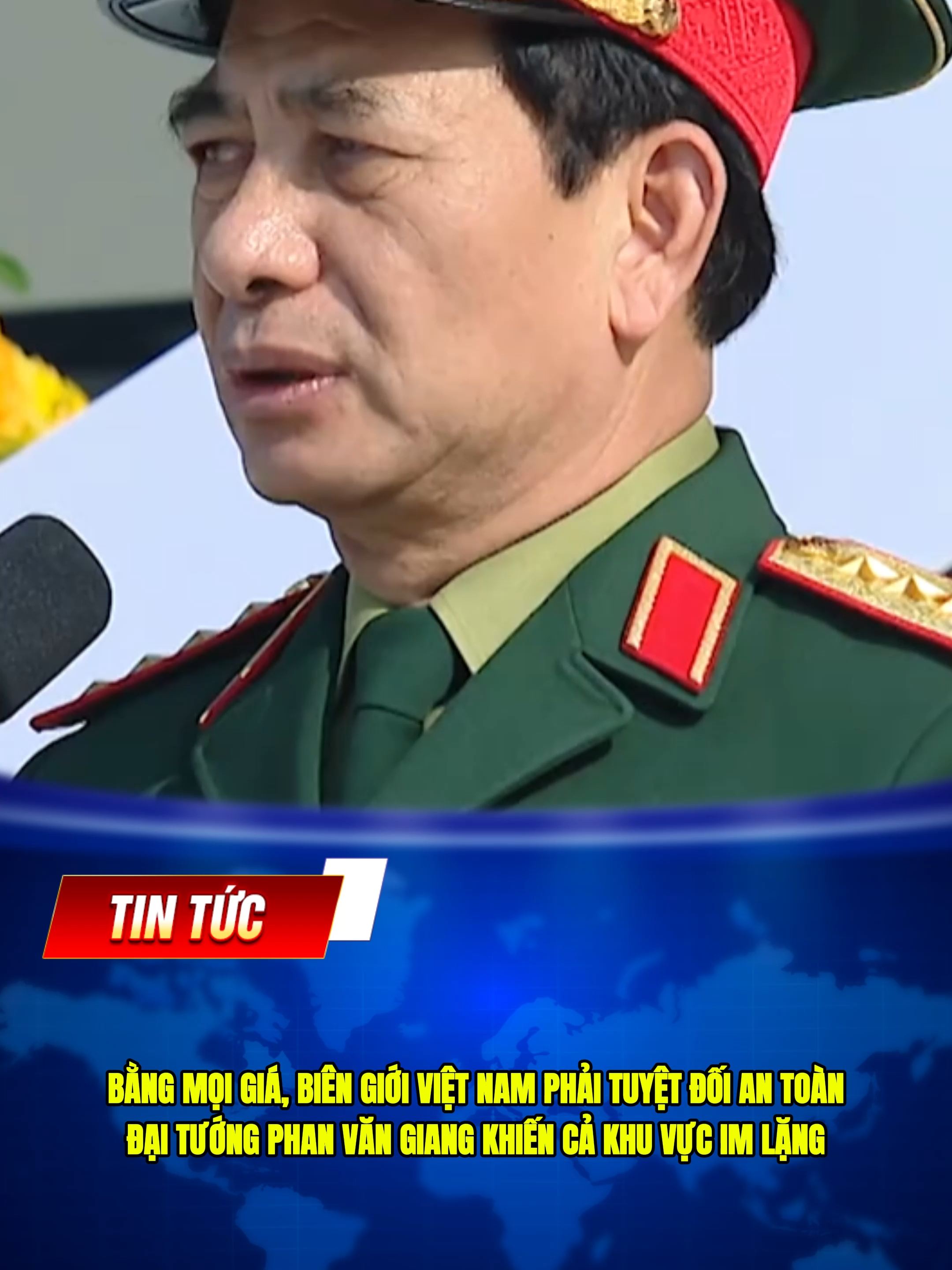 Bằng mọi giá, biên giới Việt Nam phải tuyệt đối an toàn, Đại tướng Phan Văn Giang khiến cả khu vực im lặng #VTV #ThoiSu #VTVcab #TinNhanh #TinMoiNhat #vietnam #thailan #campuchia #phanvangiang
